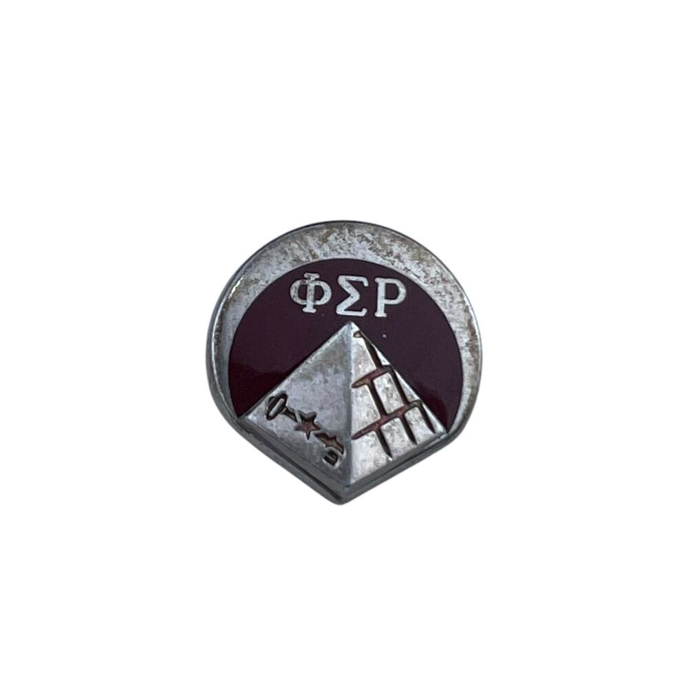 Phi Sigma Rho Vintage Sterling Silver Sorority Pin